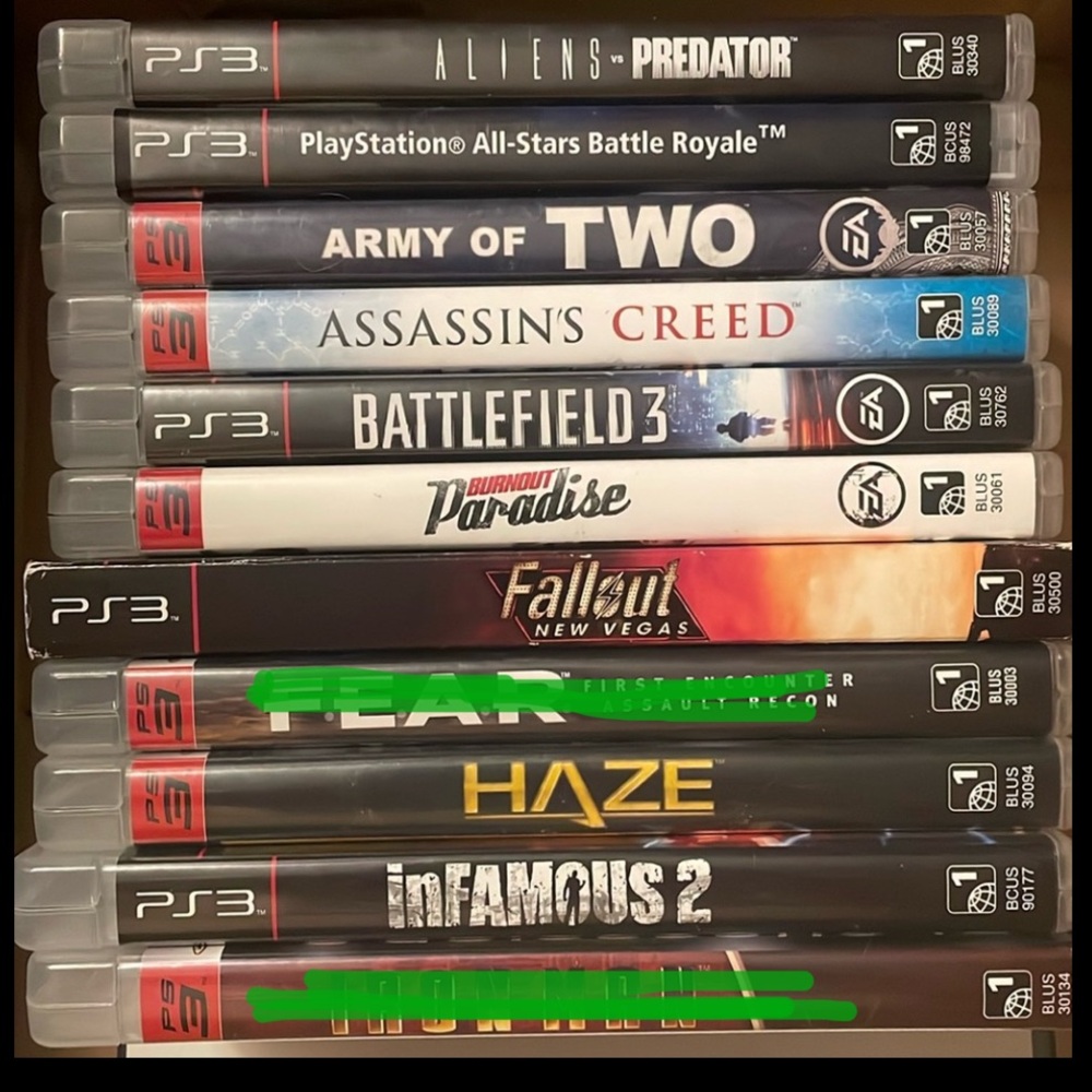 Sony PS3 Game Collection - Choose which game(s) (size) you’d like :) $13* each!